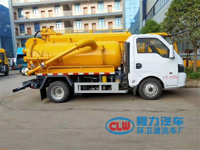 爆款東風(fēng)途怡小區(qū)地下室專(zhuān)用吸污車(chē)