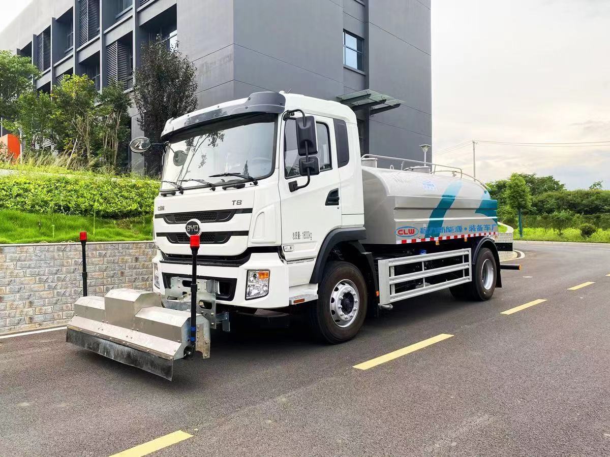 比亞迪T8純電動路面清洗車，清水箱容積10方，續航里程210KM