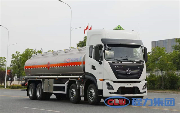 國六東風天龍前四后八鋁合金運油車