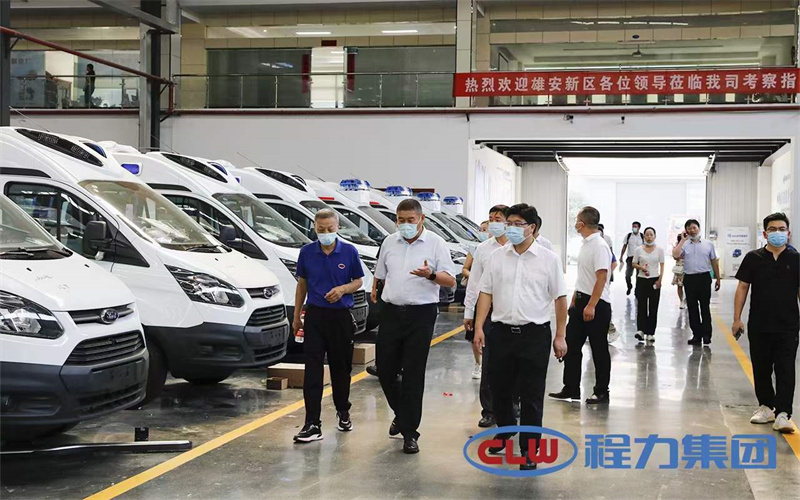 新疆建設(shè)兵團五師雙河市八十一團蒞臨程力集團考察并指導(dǎo)工作