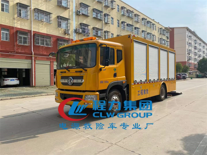多利卡D9救險排澇車-快速搶險、搶修作業的工程搶修專用車