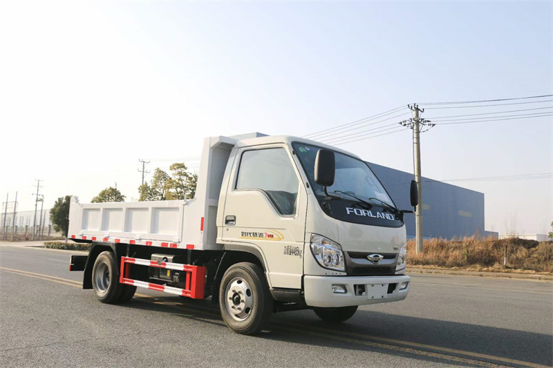 福田時代驍運(yùn)藍(lán)牌自卸垃圾車