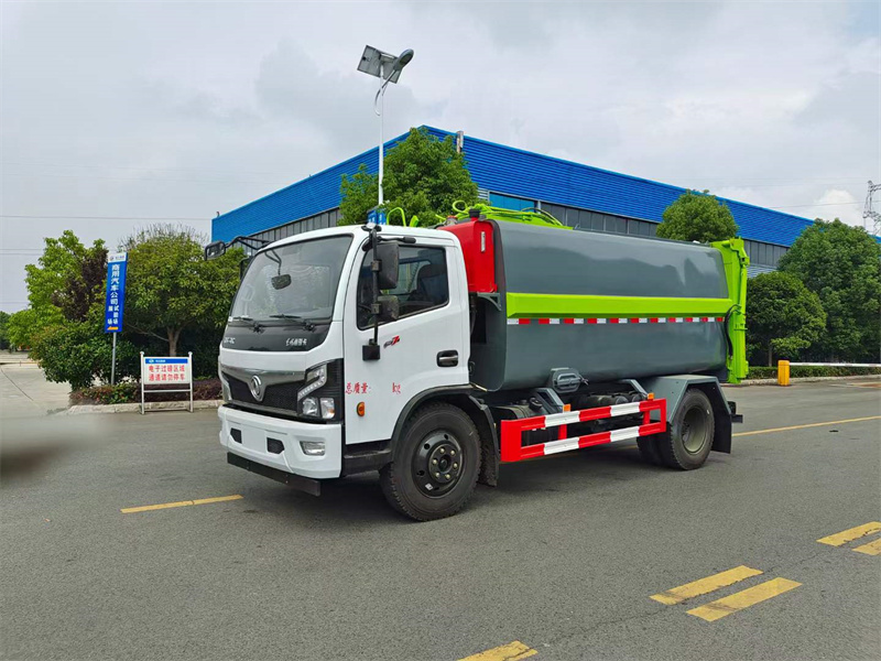 東風福瑞卡11方側裝壓縮垃圾車